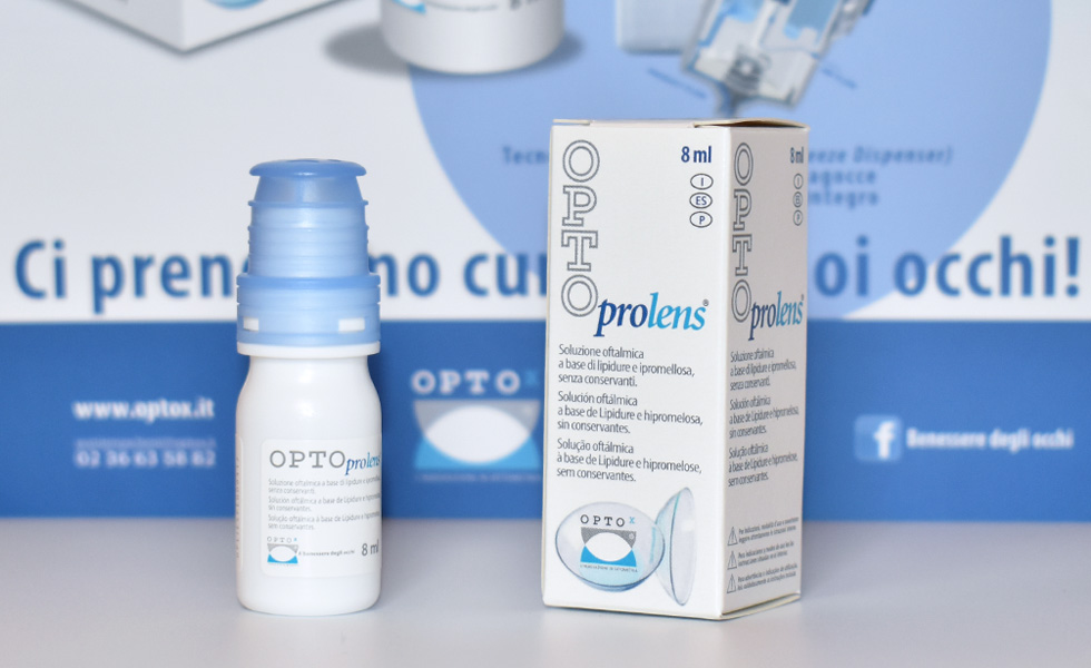 OPTO Prolens - soluzione idratante e lubrificante